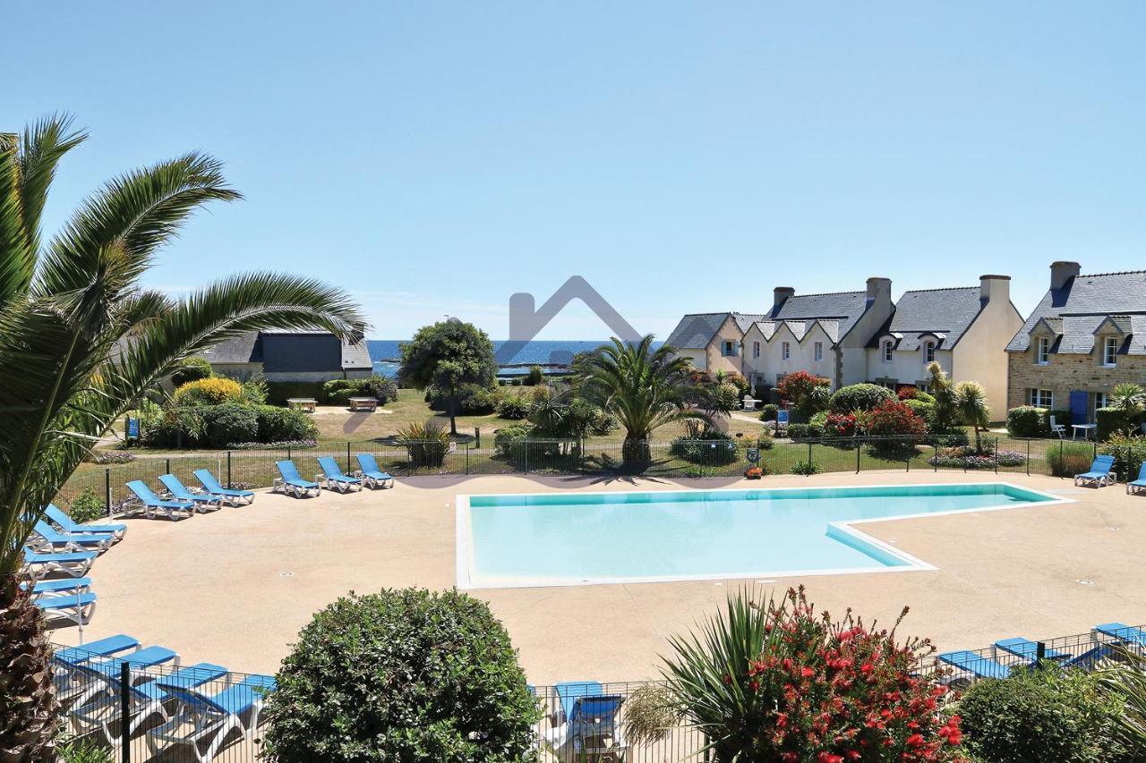 Localise - A06 - Entierement De Plain-Pied Avec Petite Vue Mer - Donnant Sur La Piscine Et Le Jardin - Wifi Inclus - Draps Inclus - Guilvinec Dış mekan fotoğraf