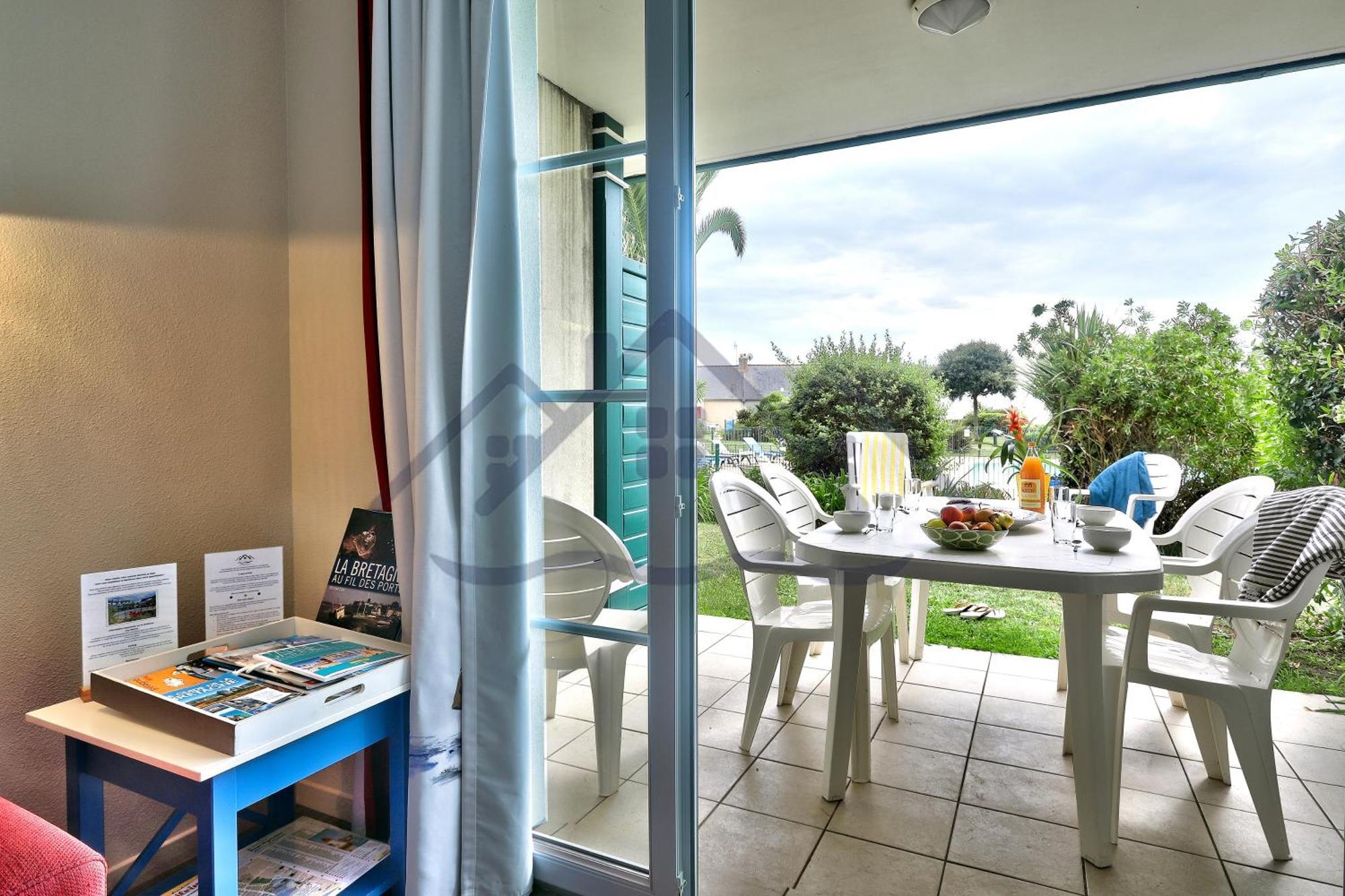 Localise - A06 - Entierement De Plain-Pied Avec Petite Vue Mer - Donnant Sur La Piscine Et Le Jardin - Wifi Inclus - Draps Inclus - Guilvinec Dış mekan fotoğraf