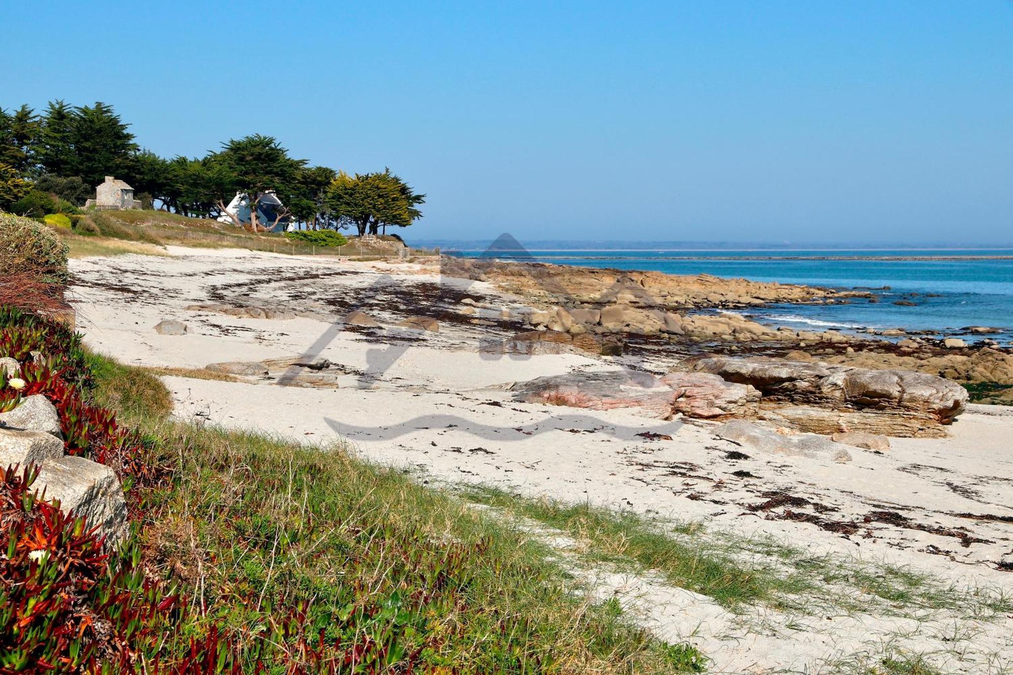 Localise - A06 - Entierement De Plain-Pied Avec Petite Vue Mer - Donnant Sur La Piscine Et Le Jardin - Wifi Inclus - Draps Inclus - Guilvinec Dış mekan fotoğraf