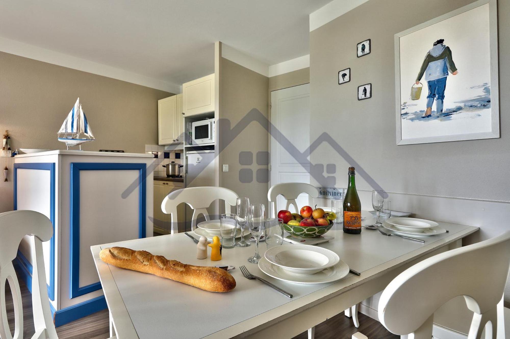 Localise - A06 - Entierement De Plain-Pied Avec Petite Vue Mer - Donnant Sur La Piscine Et Le Jardin - Wifi Inclus - Draps Inclus - Guilvinec Dış mekan fotoğraf